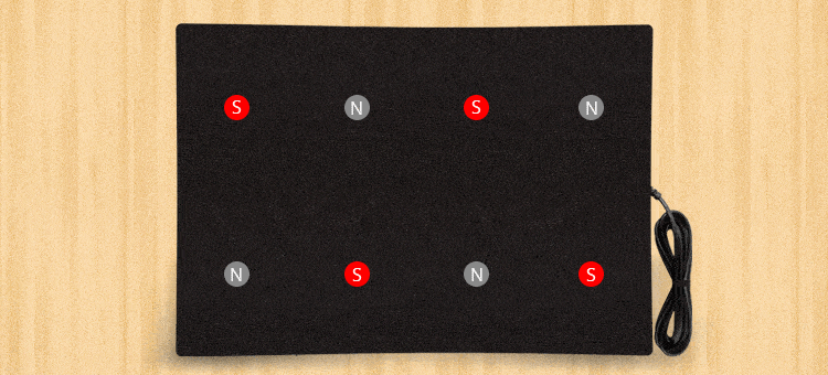 Colchoneta magnética camilla para magneto Magneto Camilla magnética